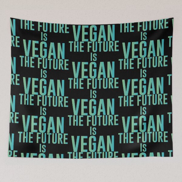 Item preview, The Future Is Vegan - Funny Vegetarian Present For Mom, Dad And Friend designed and sold by Aymanclothings.