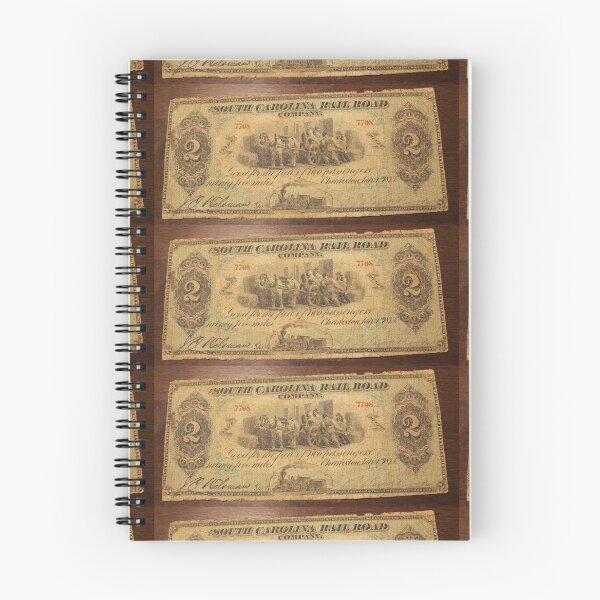 Item preview, The South Carolina Rail Road Rail Road Ticket 2 designed and sold by coinsxcrochet.