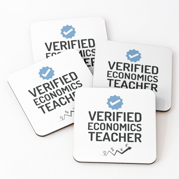 Artikelvorschau, Economics Teacher T-ShirtVerified Economics Teacher entworfen und verkauft von Astraxelenca.