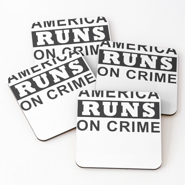 Item preview, America Runs On Crime designed and sold by Simoel12.