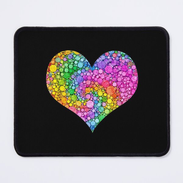 Item preview, Colorful Polka Dot Heart International Dot Day designed and sold by westsslewis.