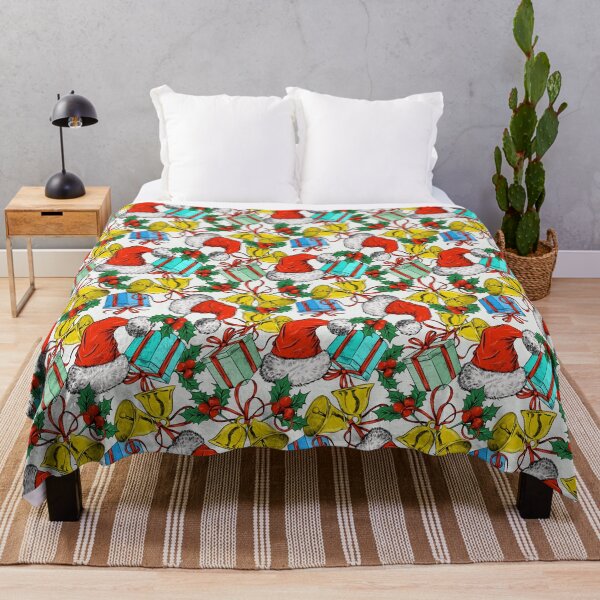 Item preview, Christmas Theme Colorful Festive Decoration Pattern designed and sold by CRECK.