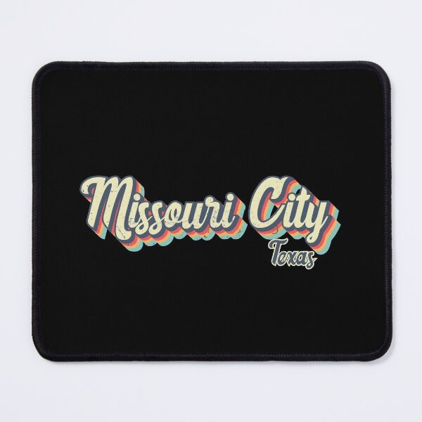 Item preview, Missouri City Texas Retro Vintage 70s rainbow designed and sold by Teelogic.
