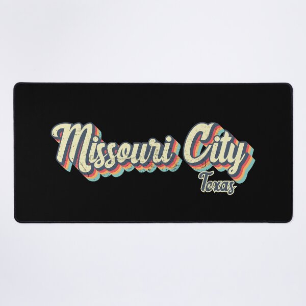 Item preview, Missouri City Texas Retro Vintage 70s rainbow designed and sold by Teelogic.