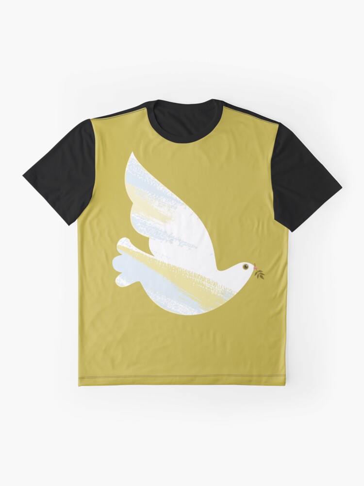 Alternate view of Christmas Dove Graphic T-Shirt