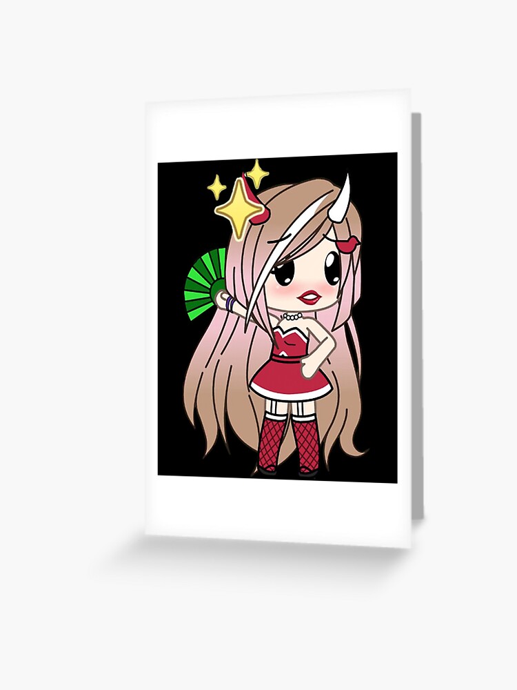 Gacha Oc Greeting Cards for Sale