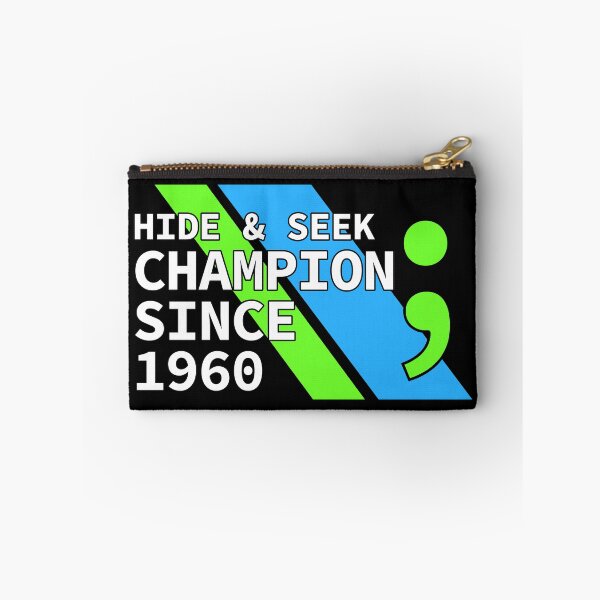 Item preview, Semicolon : Hide and Seek champion since 1960 designed and sold by yoshra.