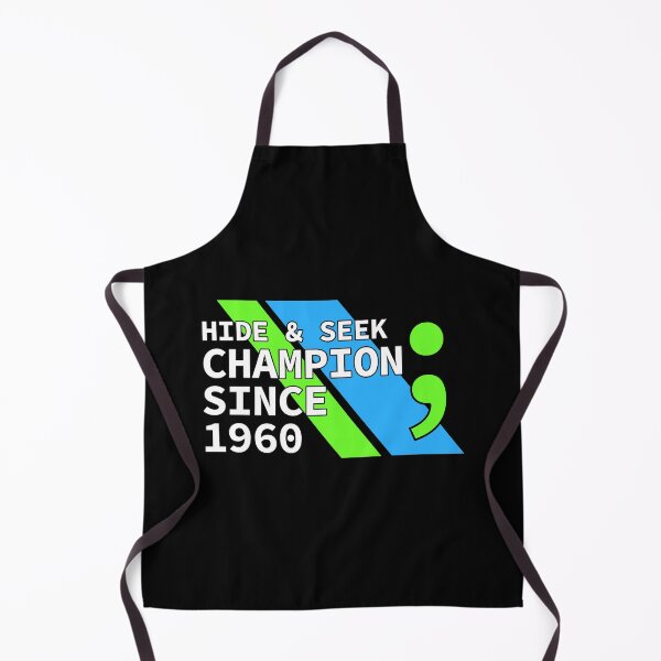 Item preview, Semicolon : Hide and Seek champion since 1960 designed and sold by yoshra.