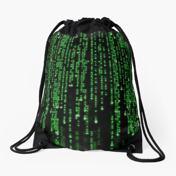 Return To Cyberspace Drawstring Bag