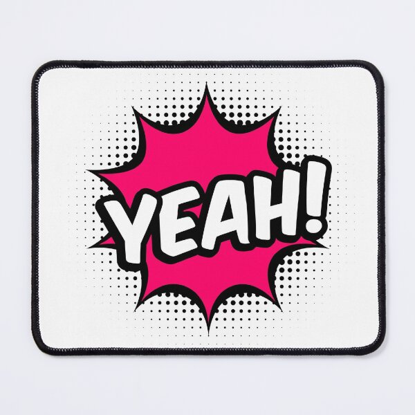 Item preview, Yeah sticker pop art style designed and sold by TashaVector.