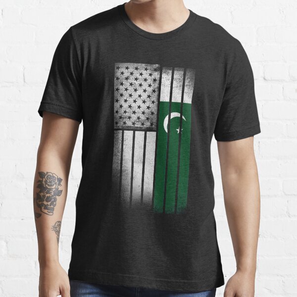 Pakistani American Flag Essential T-Shirt