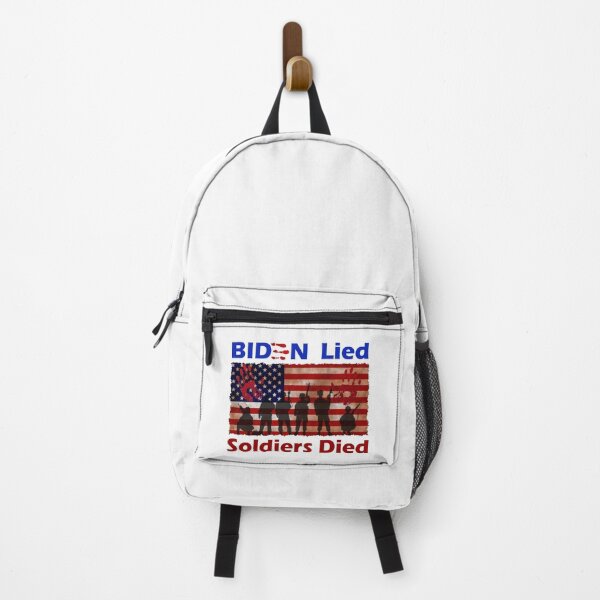 Item preview, Biden lied soldiers died, Republican anti-Biden joe american Flag designed and sold by Oblivyum.