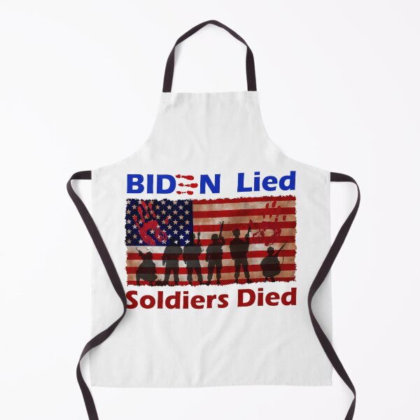 Item preview, Biden lied soldiers died, Republican anti-Biden joe american Flag designed and sold by Oblivyum.
