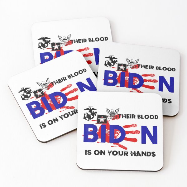 Item preview, Their Blood Biden Is On Your Hands Vintage Biden Handprint designed and sold by westsslewis.