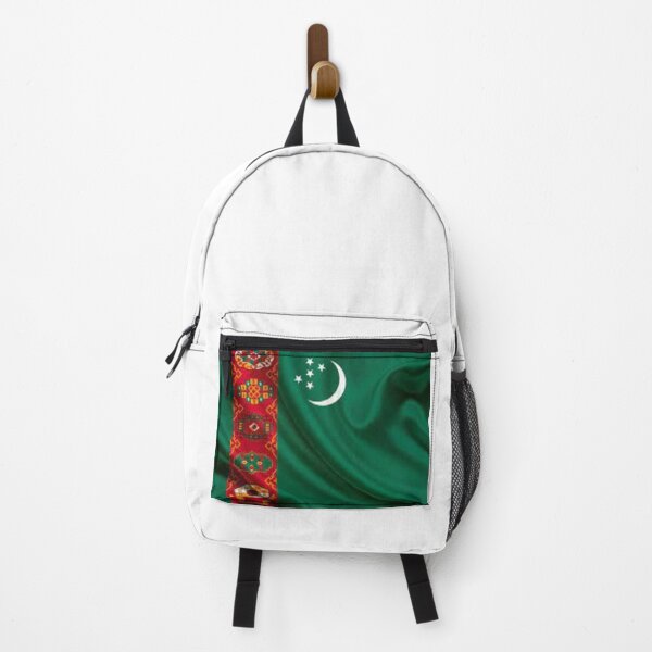 Item preview, Turkmenistan Flag designed and sold by MrCsStores.