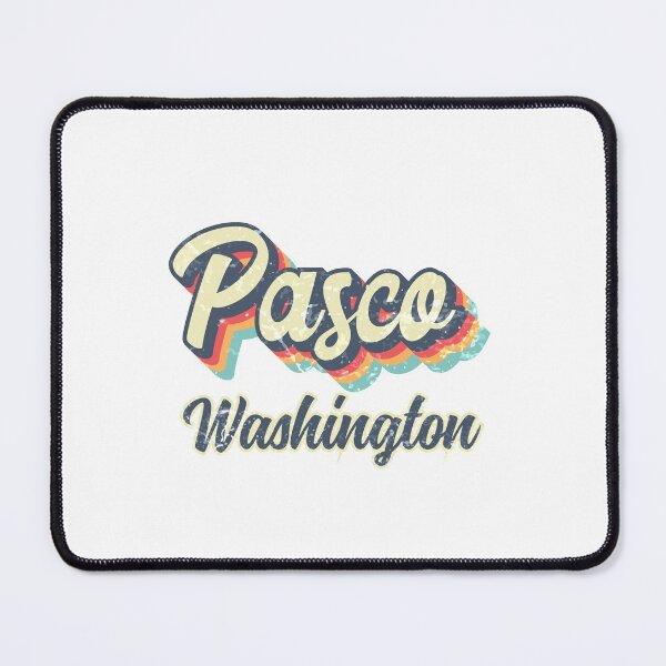 Item preview, Pasco City Washington Retro Vintage 70s rainbow designed and sold by Teelogic.