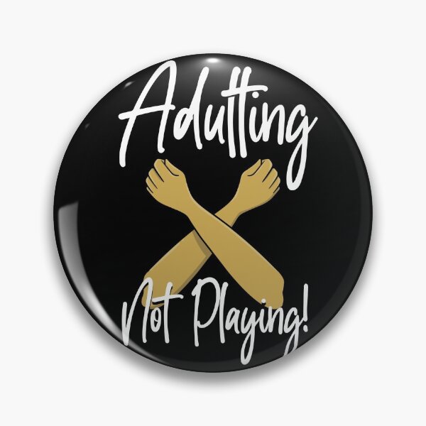 Item preview, Adulting - Not Playing! Arms Crossed - Skin Tone 3 of 5 designed and sold by Swags.