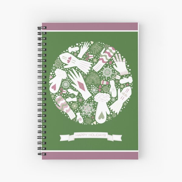 Warm Winter Spiral Notebook