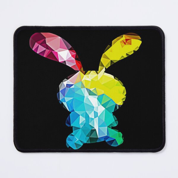 Item preview, Rainbow Bunny Rabbit designed and sold by YollieBeeArt.