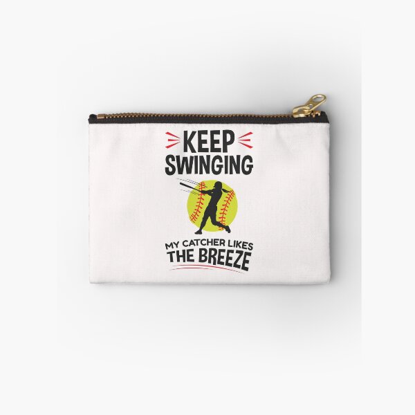 Item preview, Keep Swinging My Catcher Likes the Breeze Softball Pitcher designed and sold by jaygo.