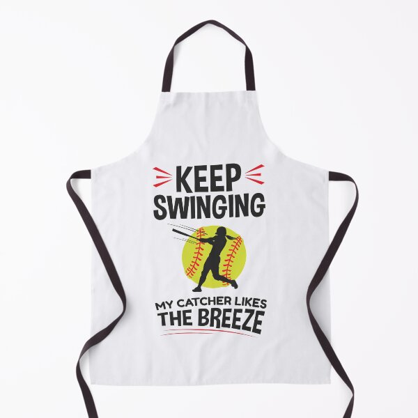 Item preview, Keep Swinging My Catcher Likes the Breeze Softball Pitcher designed and sold by jaygo.