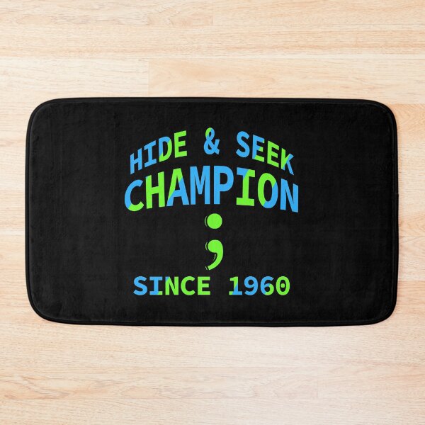 Item preview, Semicolon : Hide and Seek champion since 1960 designed and sold by yoshra.