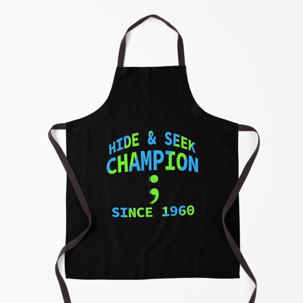 Item preview, Semicolon : Hide and Seek champion since 1960 designed and sold by yoshra.