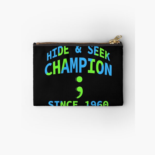 Item preview, Semicolon : Hide and Seek champion since 1960 designed and sold by yoshra.