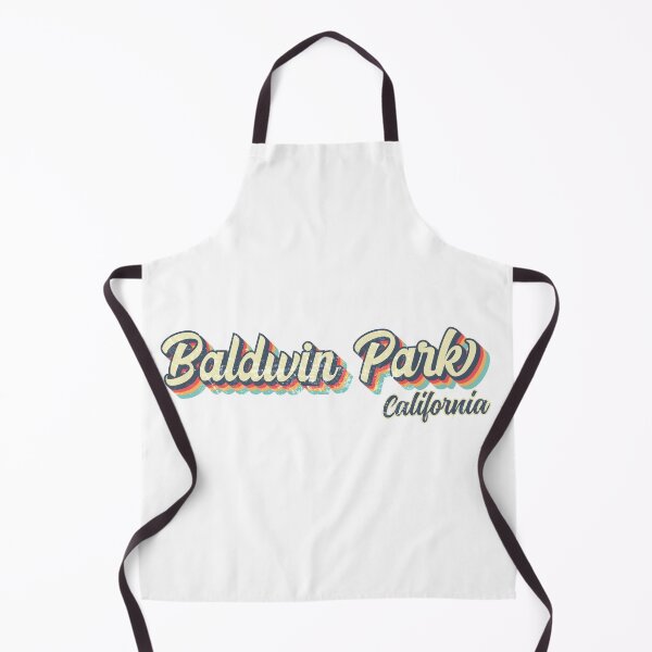 Item preview, Baldwin Park City California Retro Vintage 70s rainbow designed and sold by Teelogic.