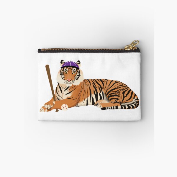 Item preview, Baseball Tiger Purple designed and sold by cmd-art.