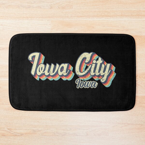 Item preview, Iowa City Iowa Retro Vintage 70s rainbow designed and sold by Teelogic.