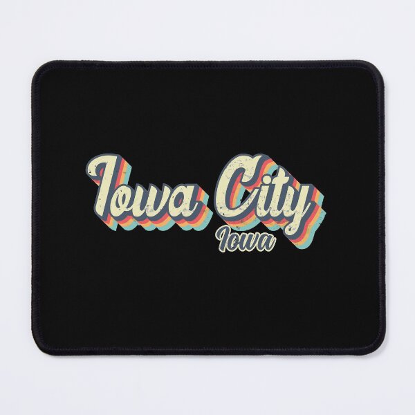 Item preview, Iowa City Iowa Retro Vintage 70s rainbow designed and sold by Teelogic.