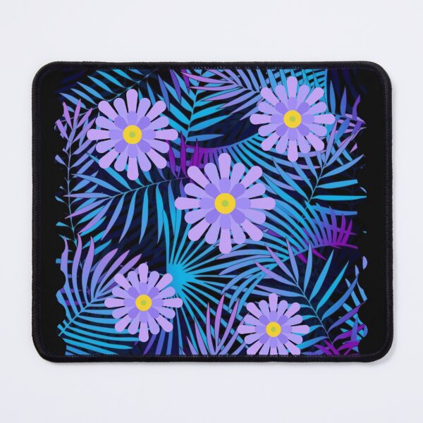 Item preview, Purple night jungle flowers designed and sold by SKMAXX.