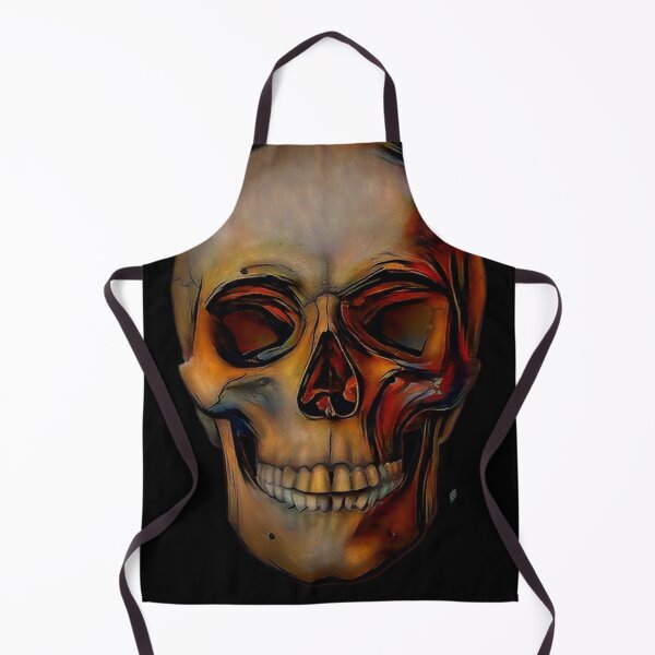 Item preview, Spooky Vibes Skull | Spooky Sunset Skull | Surreal Skull Lover | Skullcore | TM11 designed and sold by triciakitty.