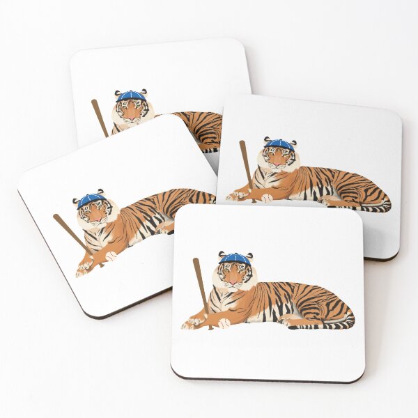 Item preview, Baseball Tiger Blue designed and sold by cmd-art.