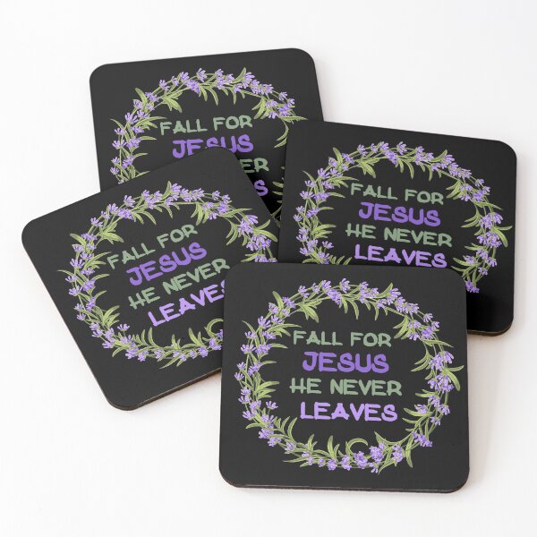Item preview, Fall For Jesus He Never Leaves designed and sold by Simo200.