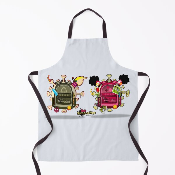 Item preview, Emma and Lola with their backpacks designed and sold by simonsitos.