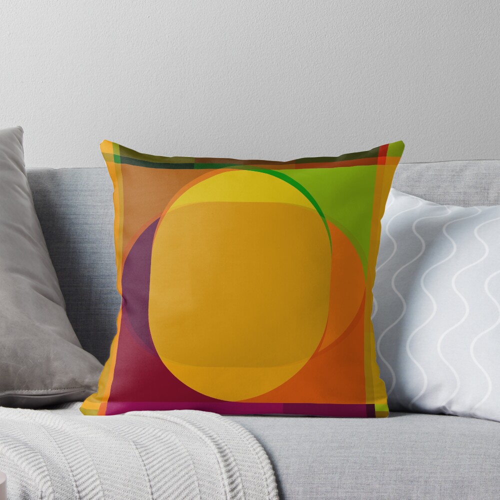 Item preview, Throw Pillow designed and sold by bonfimarts.