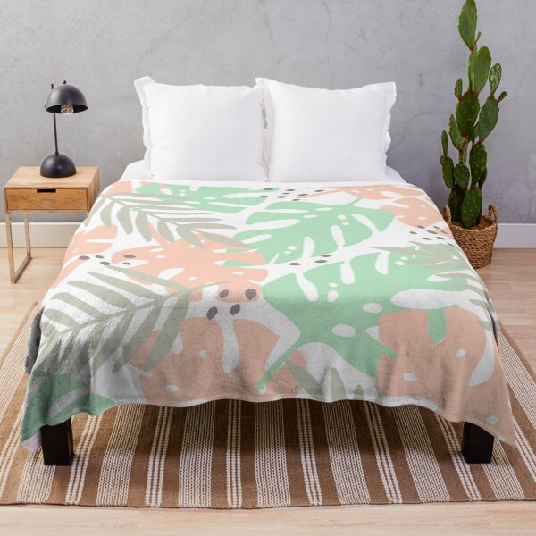 Item preview, Tropical leaves summer seamless pattern designed and sold by Gurshnet68.