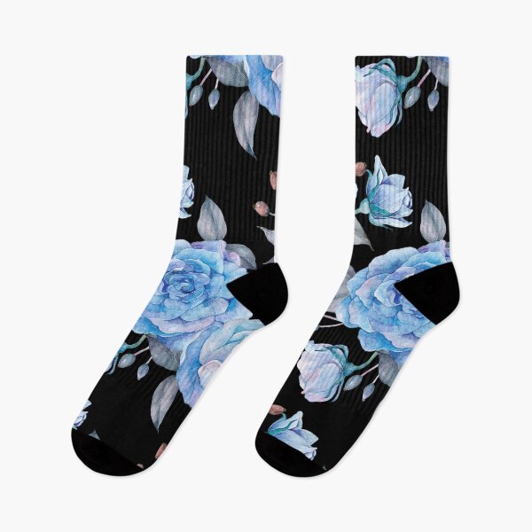Item preview, Blue Floral Flowers designed and sold by BEyourself be.