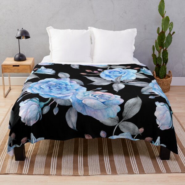 Item preview, Blue Floral Flowers designed and sold by BEyourself be.