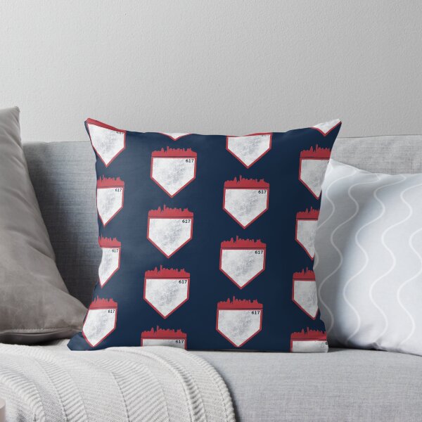 Item preview, Retro Boston Skyline Baseball Home Plate 617 designed and sold by toutwearapparel.