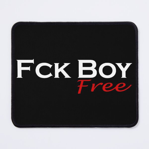 Item preview, Fck Boy Free funny female & ladies gift  designed and sold by Oblivyum.