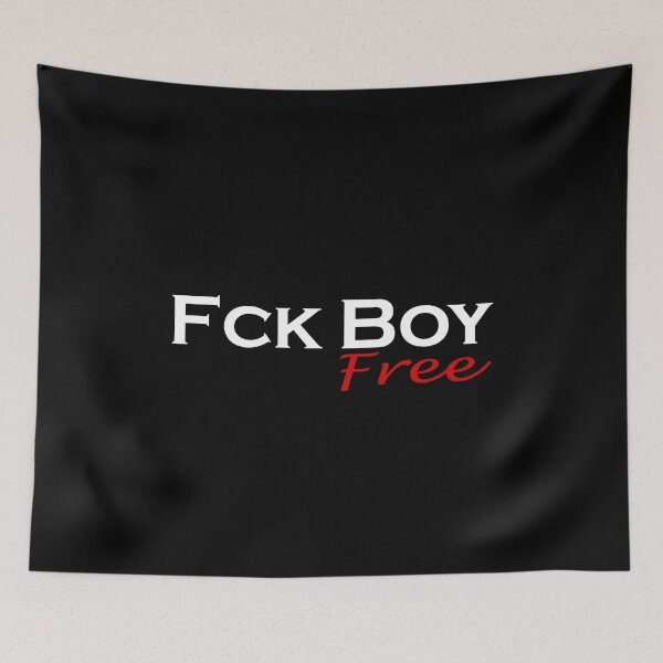 Item preview, Fck Boy Free funny female & ladies gift  designed and sold by Oblivyum.