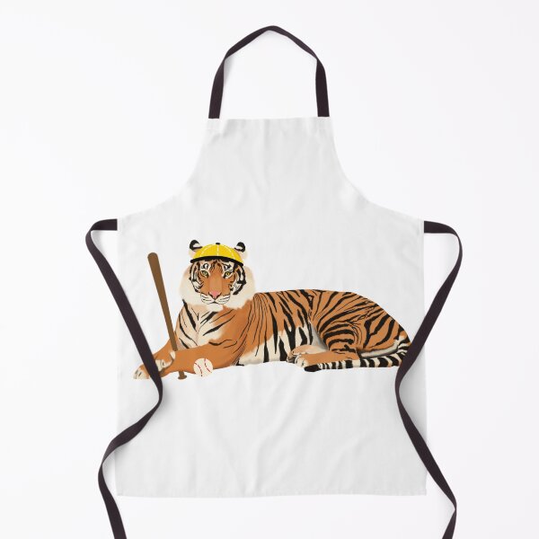 Item preview, Baseball Tiger Yellow designed and sold by cmd-art.