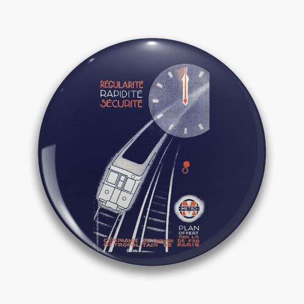Item preview, 1939 PARIS METRO - TIMETABLE designed and sold by ThrowbackAds.
