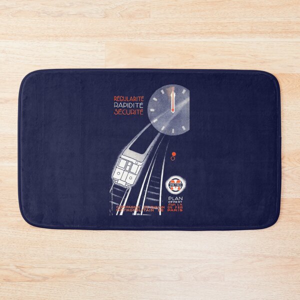 Item preview, 1939 PARIS METRO - TIMETABLE designed and sold by ThrowbackAds.