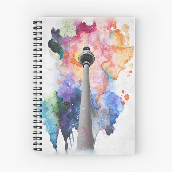Item preview, Liebe for Berlin - Watercolour / Photography Mixed Media designed and sold by calmwithkatrina.