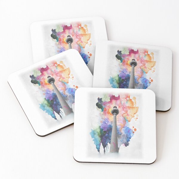 Item preview, Liebe for Berlin - Watercolour / Photography Mixed Media designed and sold by calmwithkatrina.