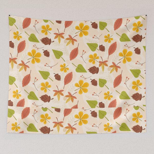 Item preview, Flat Autumn Pattern designed and sold by SamirElh77.